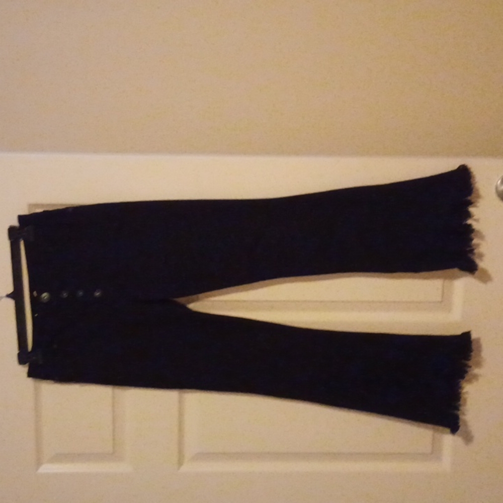 INC International Concepts Regular Fit Distressed Hem Denim jeans size 0